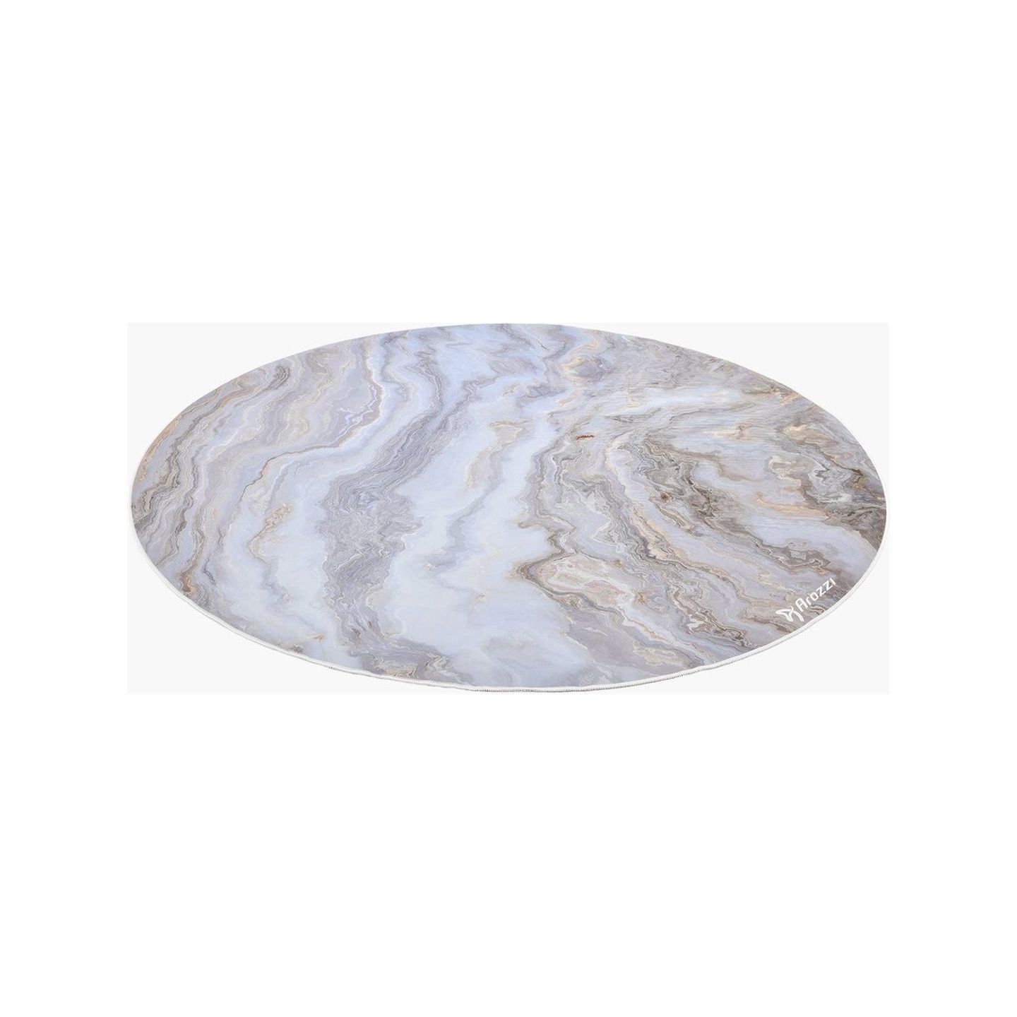 Arozzi Zona Round Floor Pad | White Marble