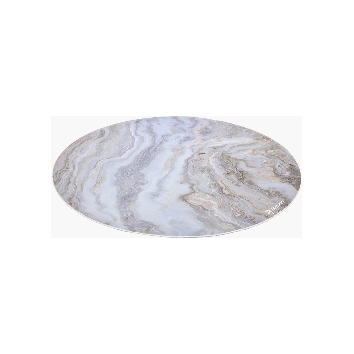 Arozzi Zona Round Floor Pad | White Marble