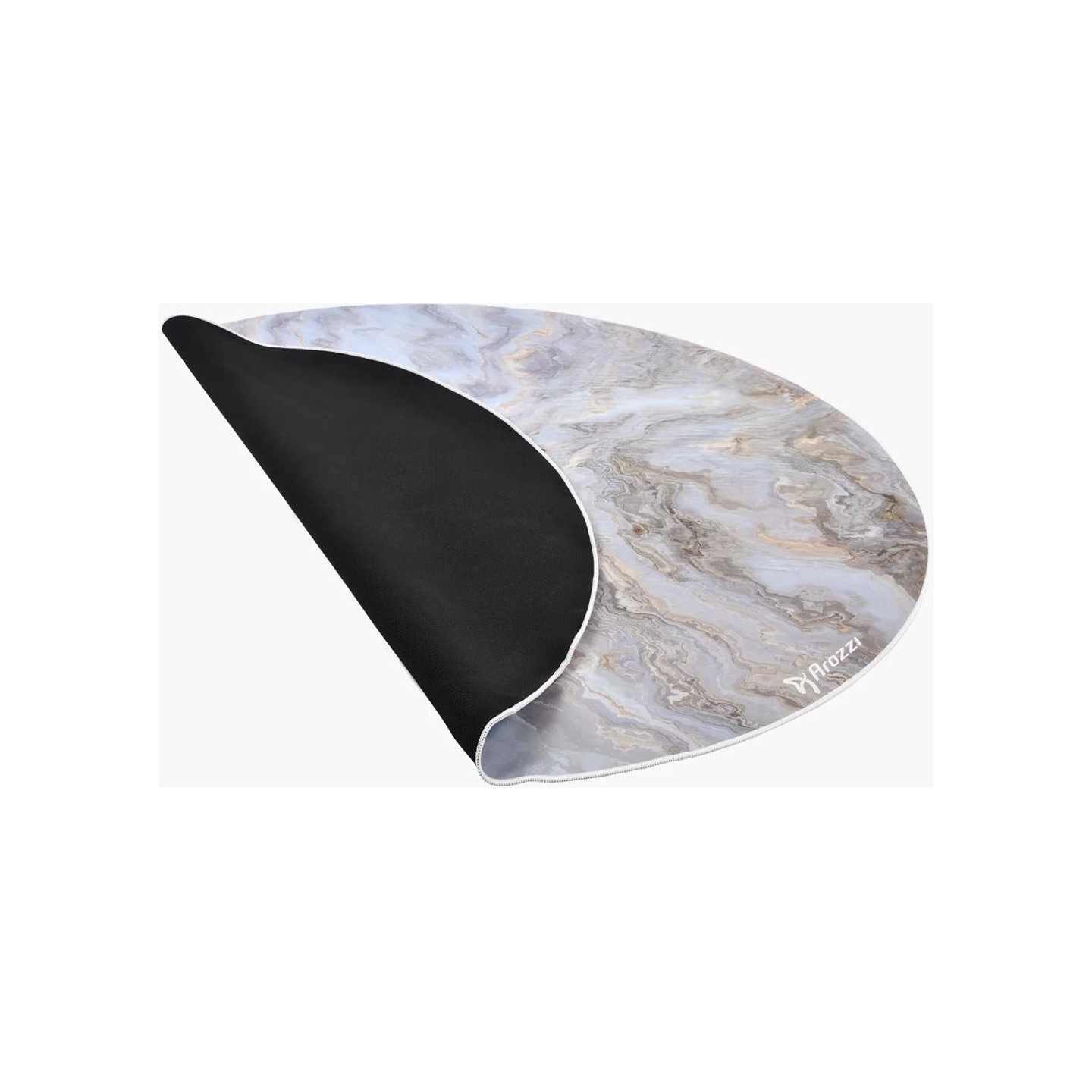 Arozzi Zona Round Floor Pad | White Marble