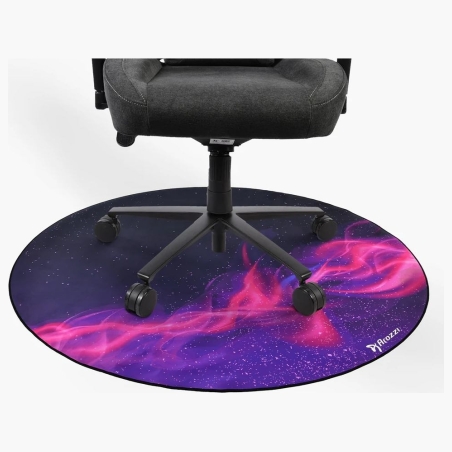 Arozzi Zona Round Floor Pad | Purple Galaxy