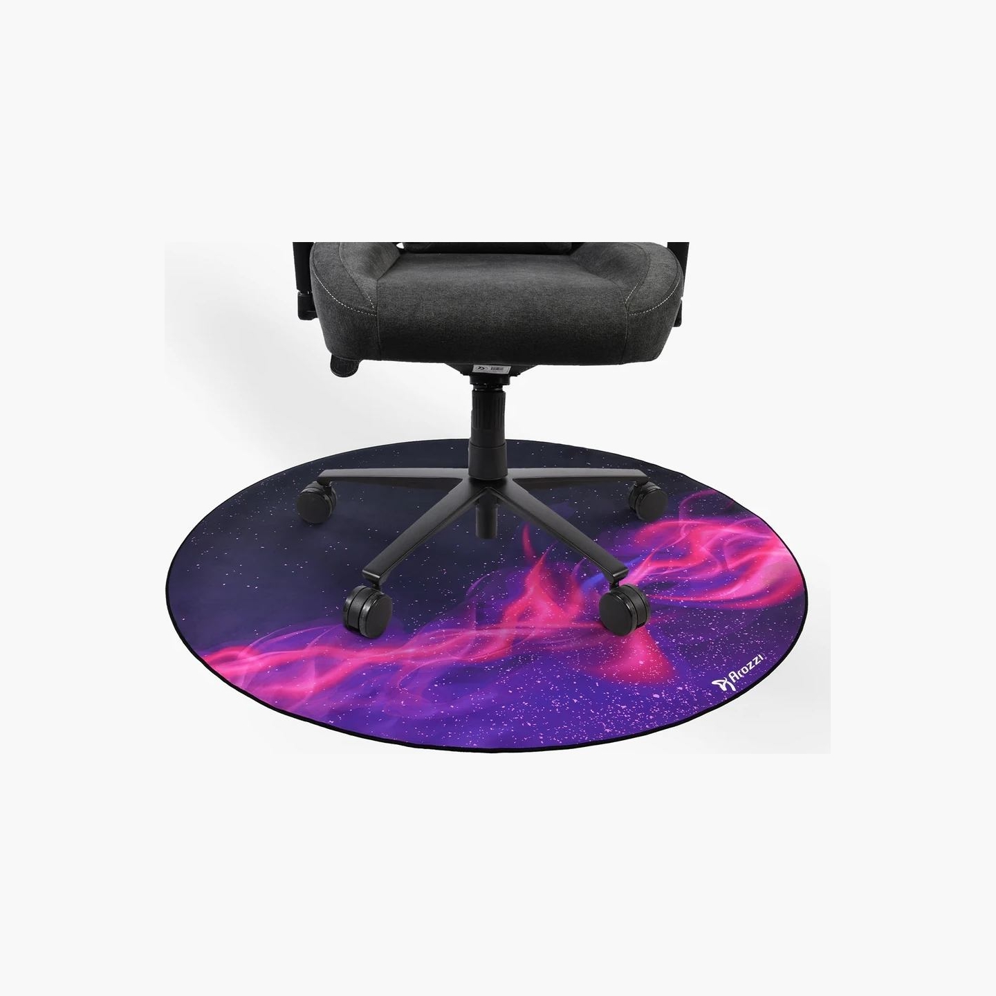 Arozzi Zona Round Floor Pad | Purple Galaxy