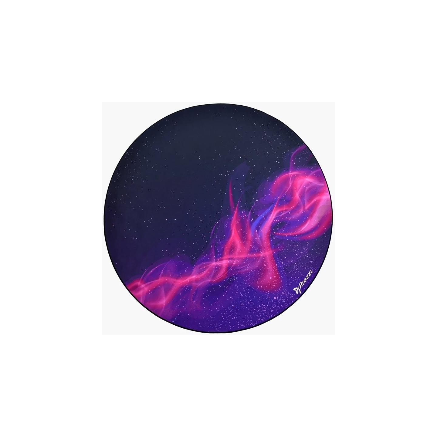 Arozzi Zona Round Floor Pad | Purple Galaxy