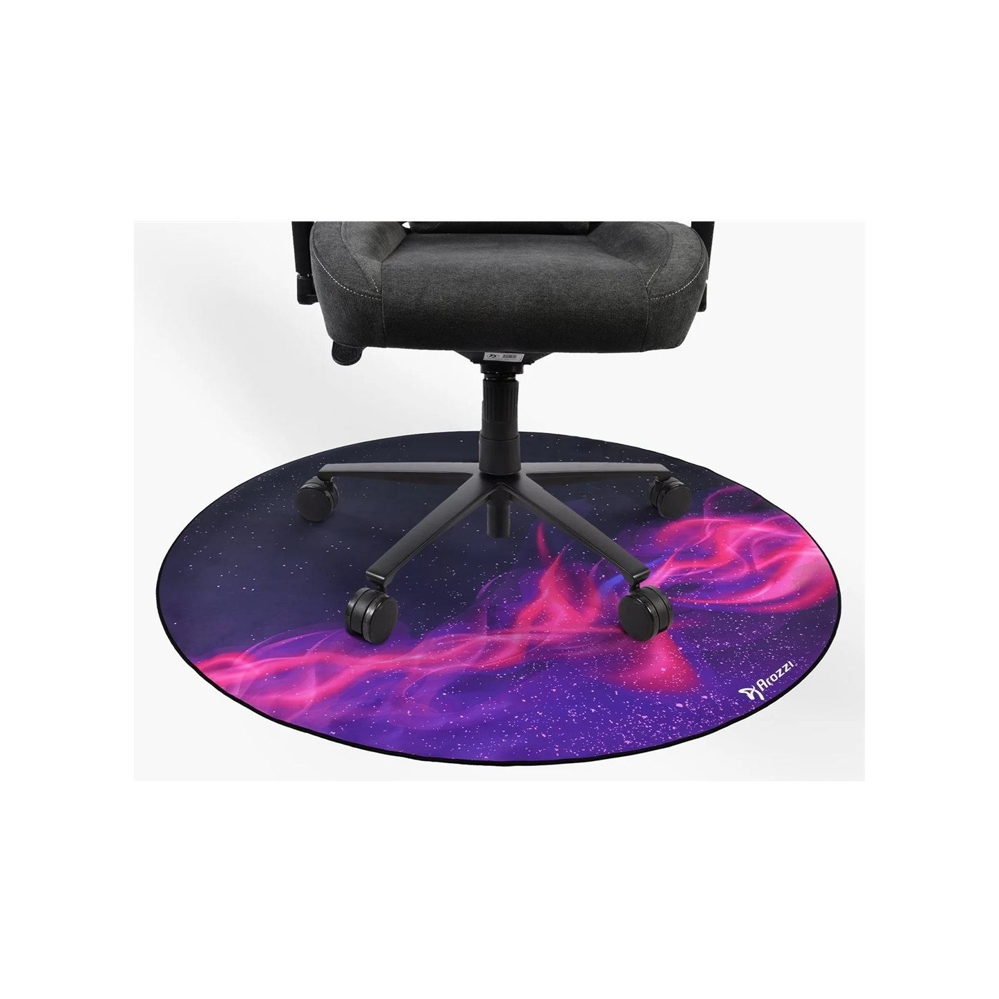 Arozzi Zona Round Floor Pad | Purple Galaxy