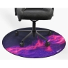 Arozzi Zona Round Floor Pad | Purple Galaxy