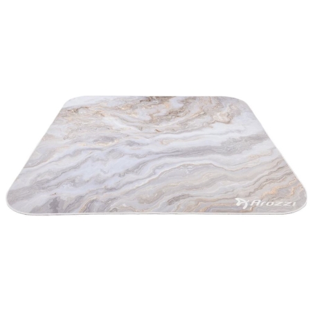 Arozzi Zona Square Floor Pad | White Marble