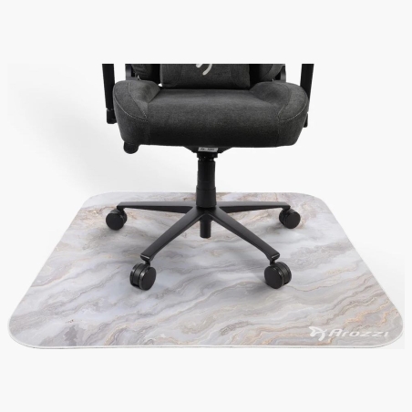Arozzi Zona Square Floor Pad | White Marble