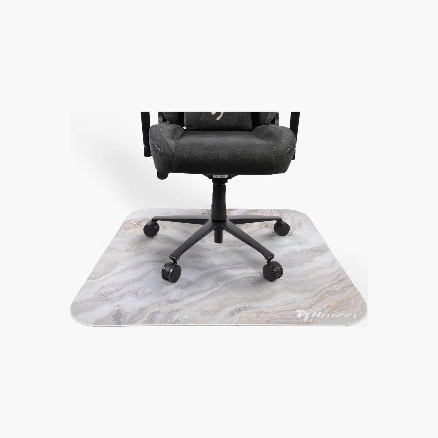 Arozzi Zona Square Floor Pad | White Marble
