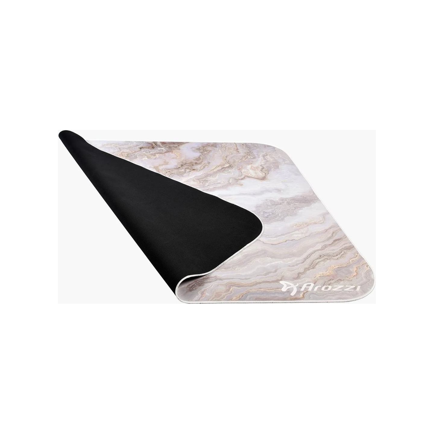 Arozzi Zona Square Floor Pad | White Marble