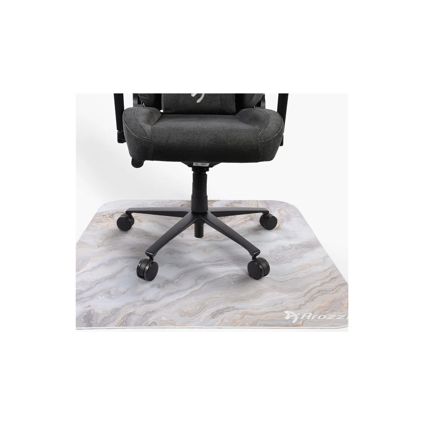 Arozzi Zona Square Floor Pad | White Marble