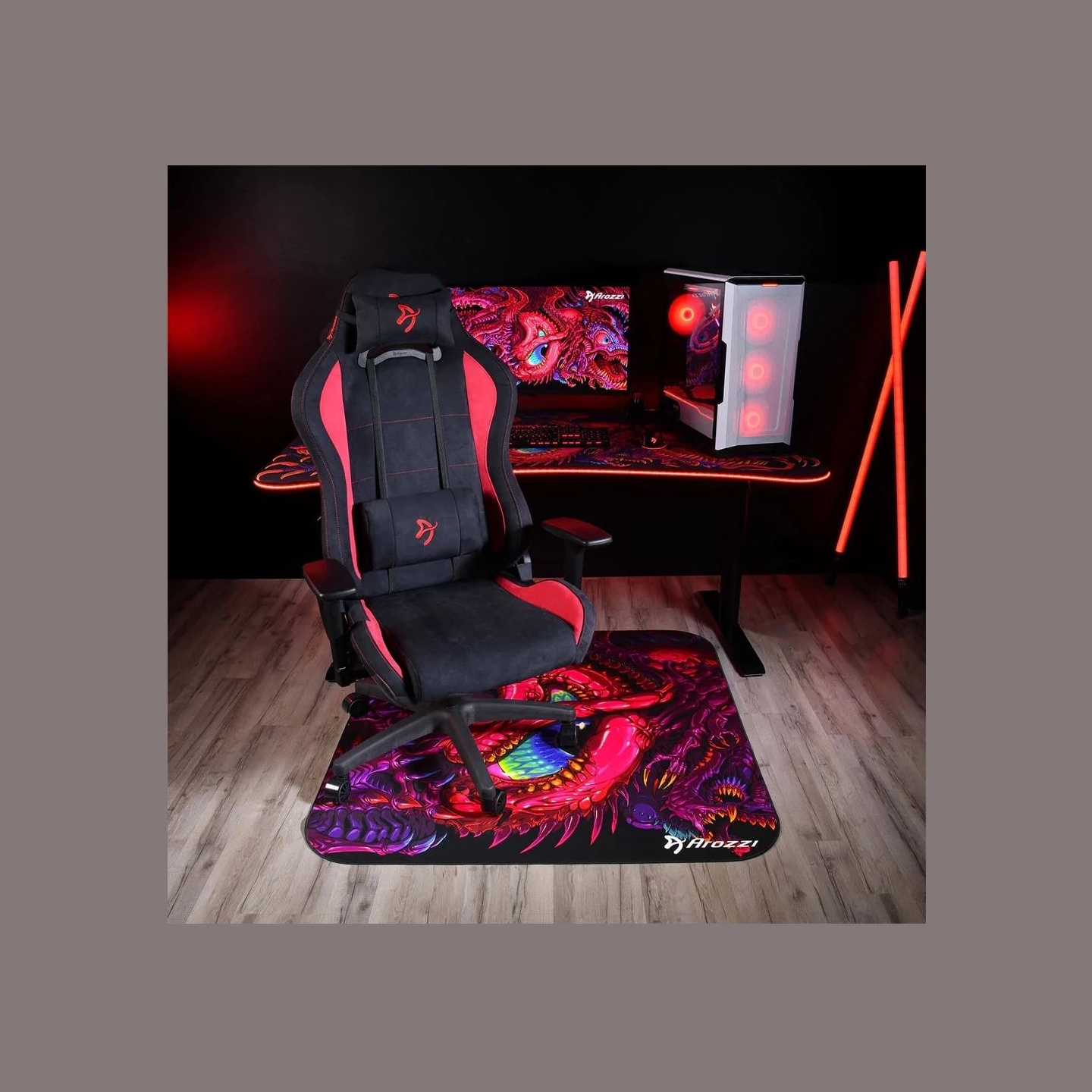 Arozzi Zona Square Floor Pad | Crawling Chaos