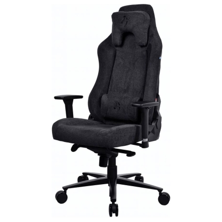 Arozzi Soft Fabric/Metal/Aluminium | Gaming Chair | Vernazza Soft Fabric | Pure Black