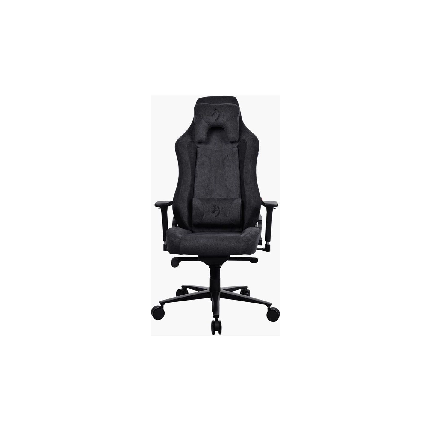 Arozzi Soft Fabric/Metal/Aluminium | Gaming Chair | Vernazza Soft Fabric | Pure Black