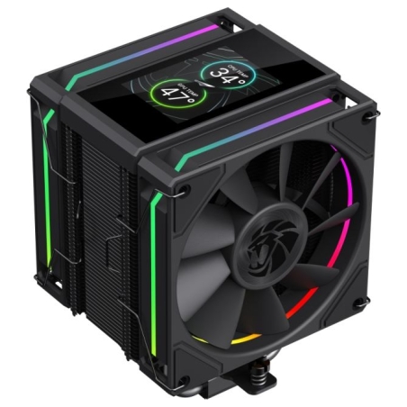 Gamemax CPU Air Cooler | SIGMA 620 LCD BK | Black