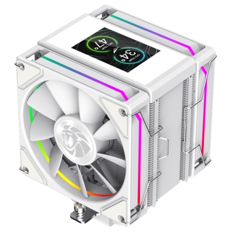 Gamemax CPU Air Cooler | SIGMA 620 LCD WH | White