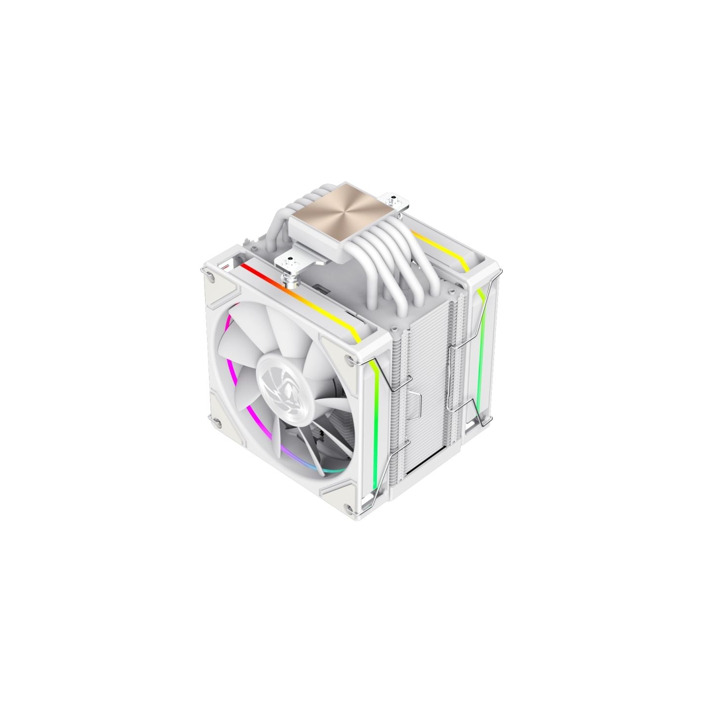 Gamemax CPU Air Cooler | SIGMA 620 LCD WH | White