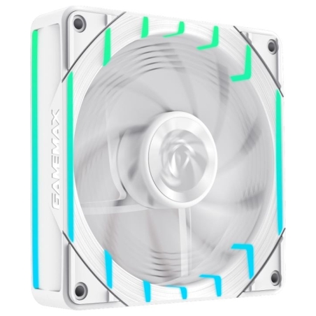 Gamemax Case Fan | TORNADO T12 ARGB-RW | White