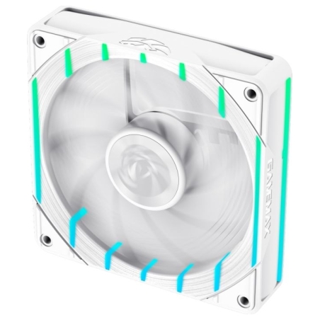Gamemax Case Fan | TORNADO T12 ARGB-RW | White