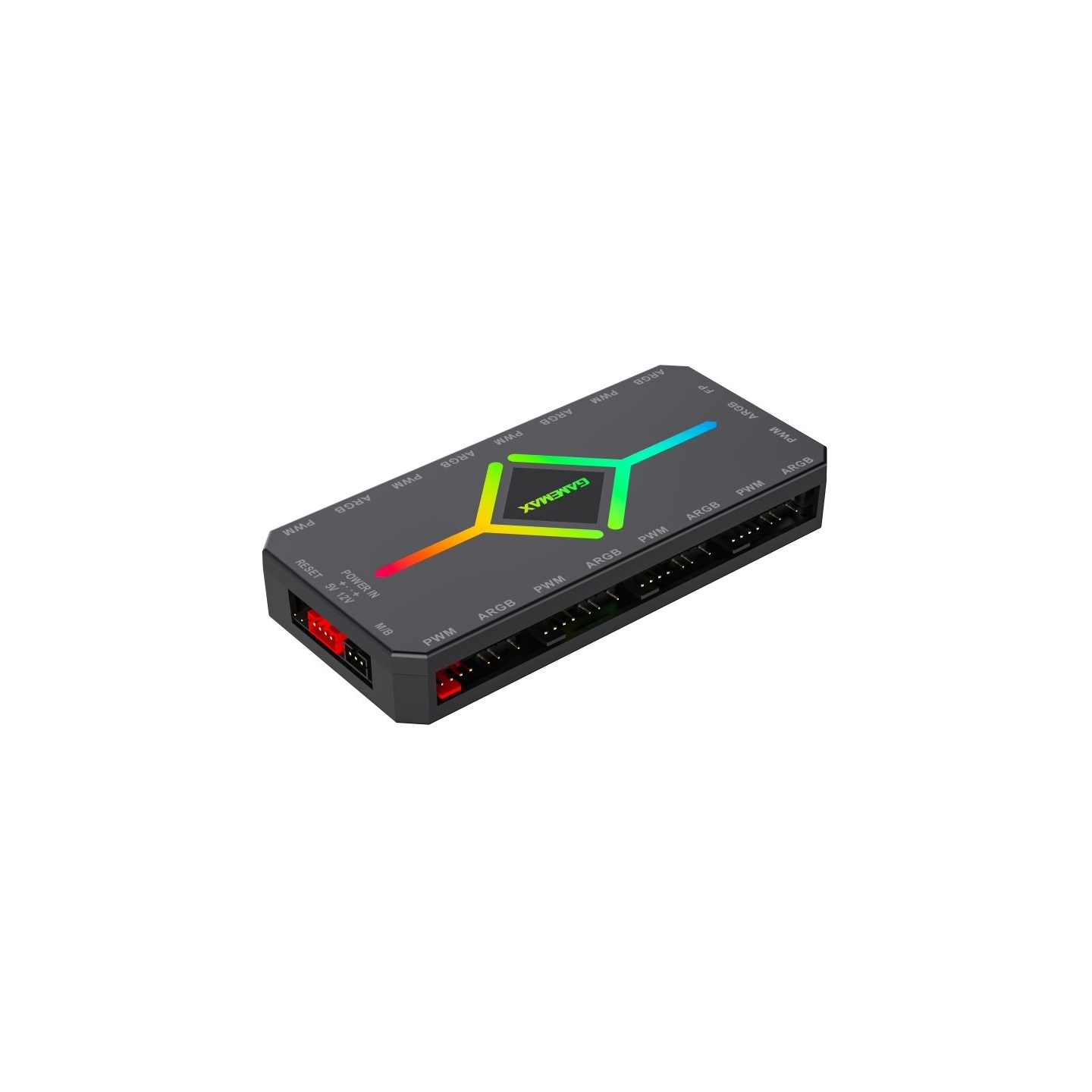 Gamemax | V4.0 ARGB PWM HUB BK | Hub for Gaming Chassis