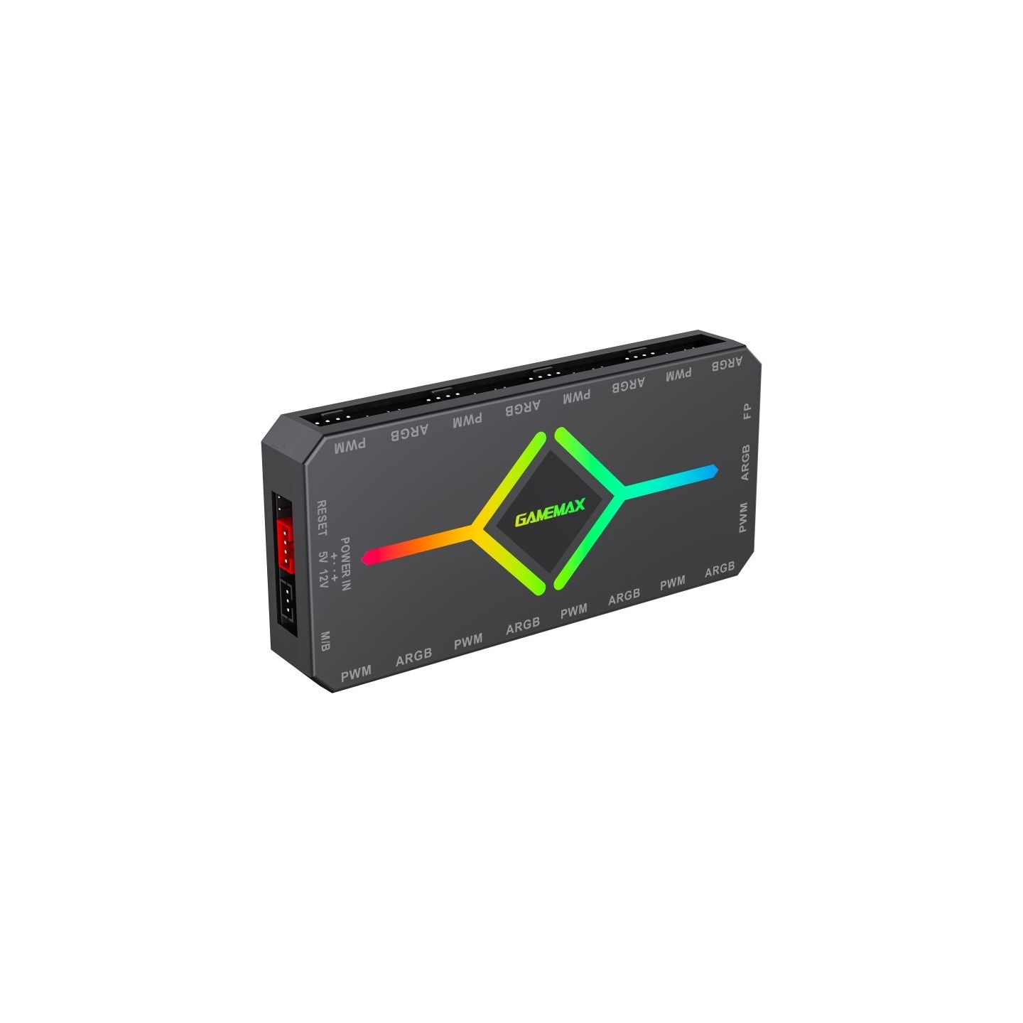 Gamemax | V4.0 ARGB PWM HUB BK | Hub for Gaming Chassis
