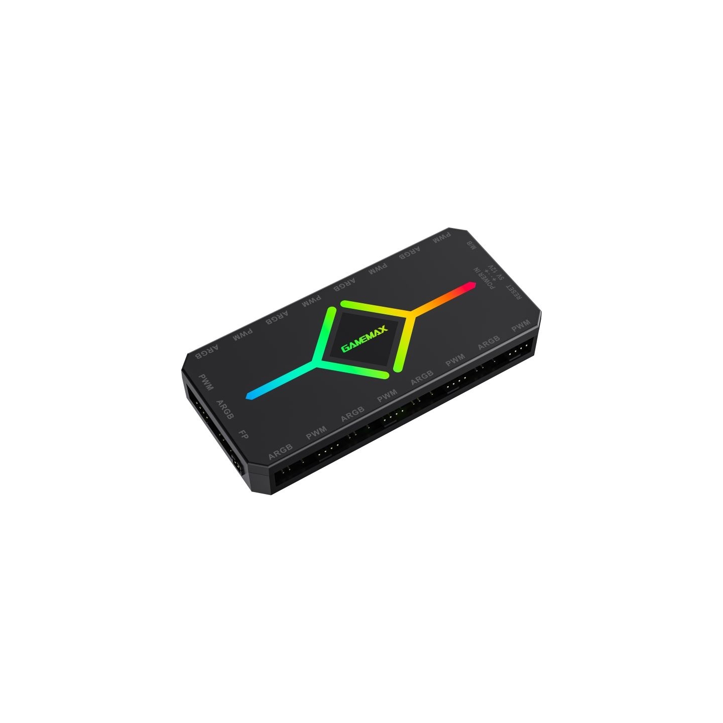 Gamemax | V4.0 ARGB PWM HUB BK | Hub for Gaming Chassis