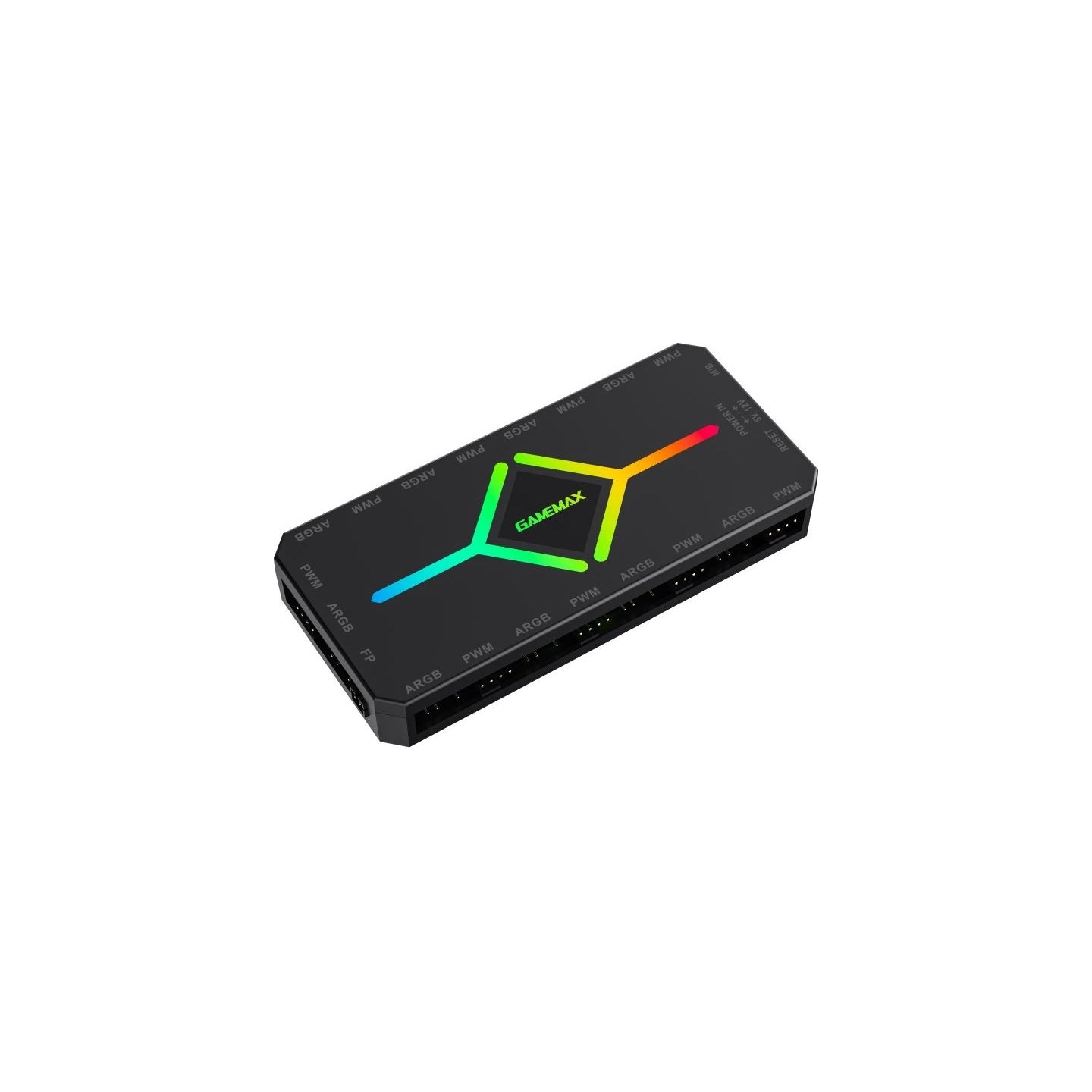 Gamemax | V4.0 ARGB PWM HUB BK | Hub for Gaming Chassis