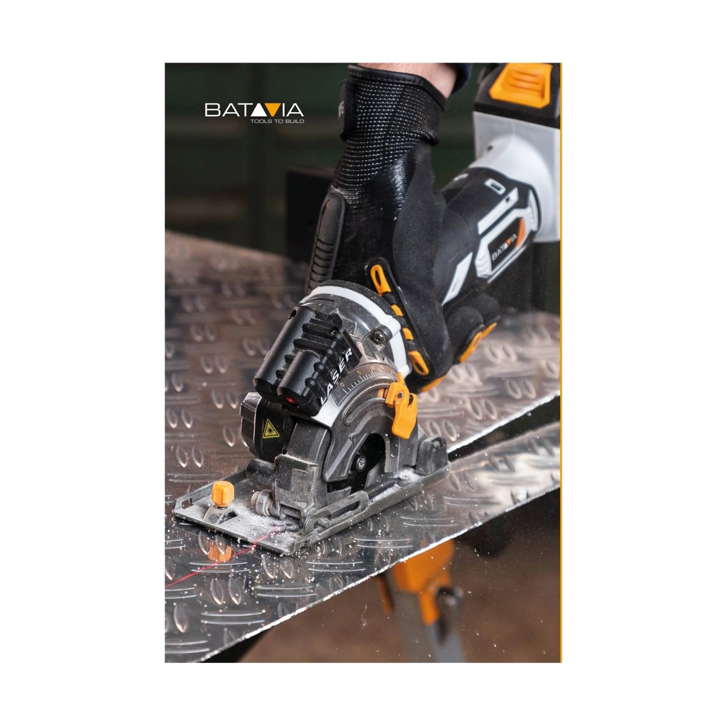 Batavia B.v. | 18V Cordless Mini Circular Saw 89mm, Without Battery and Charger
