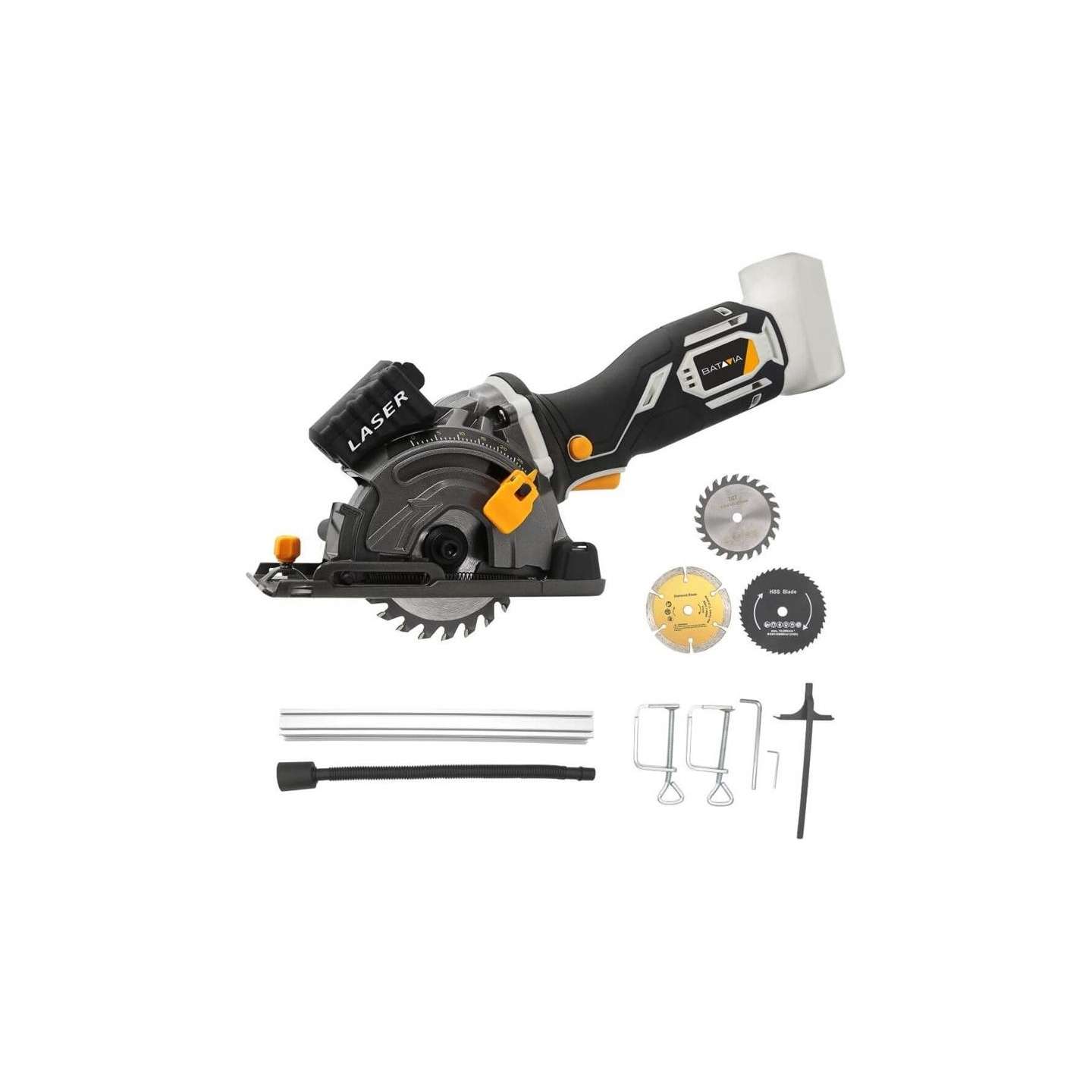 Batavia B.v. | 18V Cordless Mini Circular Saw 89mm, Without Battery and Charger