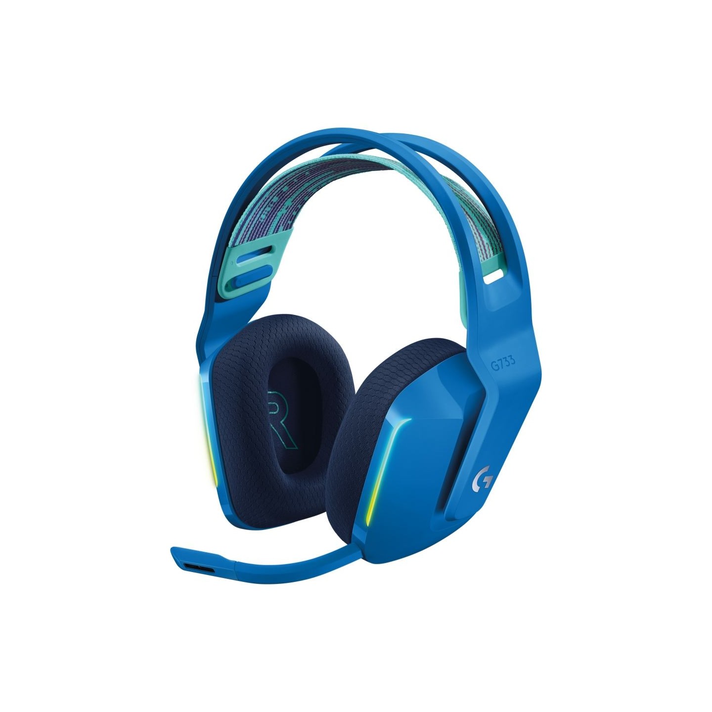 Logitech G733 LIGHTSPEED Wireless RGB Gaming Headset - BLUE