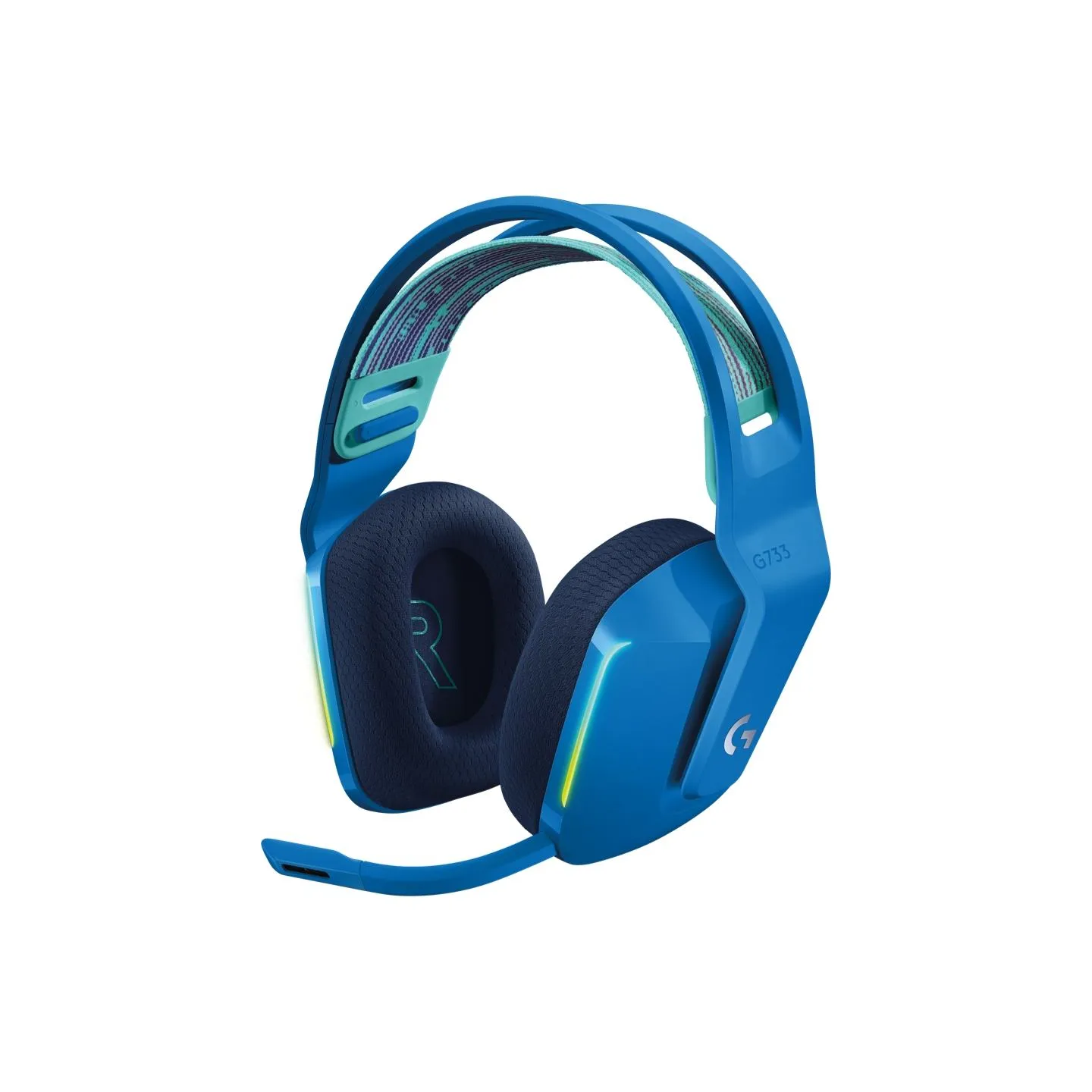 Logitech G733 LIGHTSPEED Wireless RGB Gaming Headset - BLUE