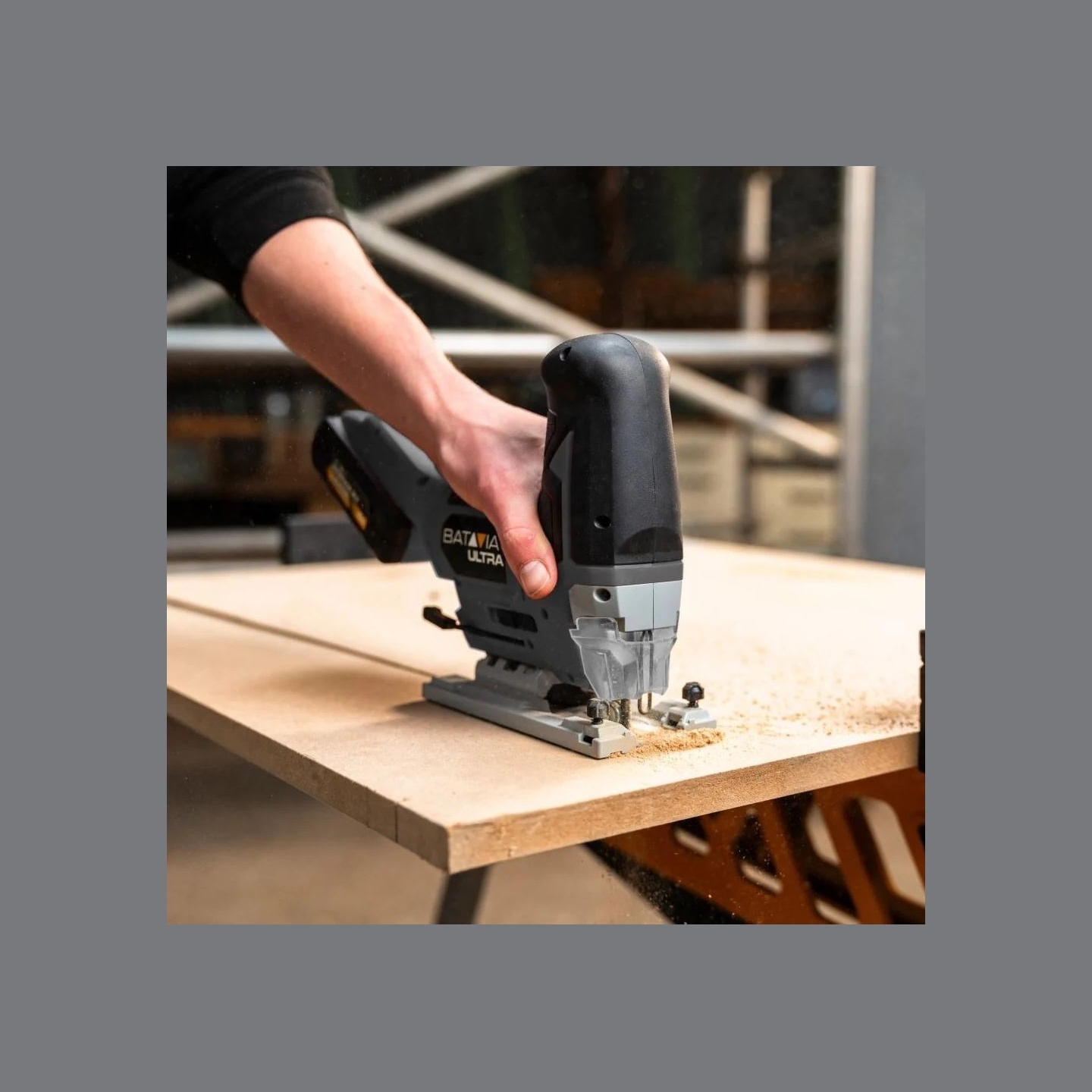 Batavia B.v. 18V Cordless Brushless Jigsaw, Without Battery and Charger