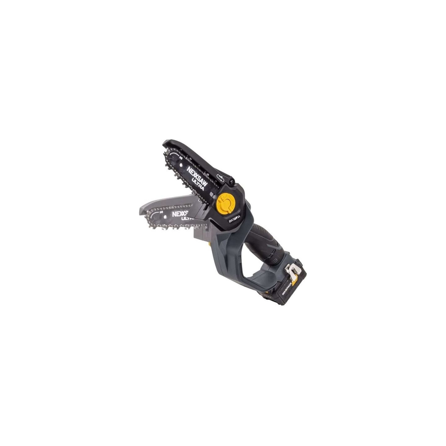 Batavia B.v. | 18V Nexxsaw Cordless Brushless One-Hand Chainsaw V3 Ultra, Without Battery and Charger | 17.78 cm | Chainsaw