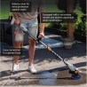 Batavia B.v. | 18V Twin Brush - Cordless Brushless Telescopic Power Scrubber, Without Battery and Charger | IPX7