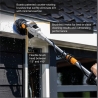 Batavia B.v. | 18V Twin Brush - Cordless Brushless Telescopic Power Scrubber, Without Battery and Charger | IPX7