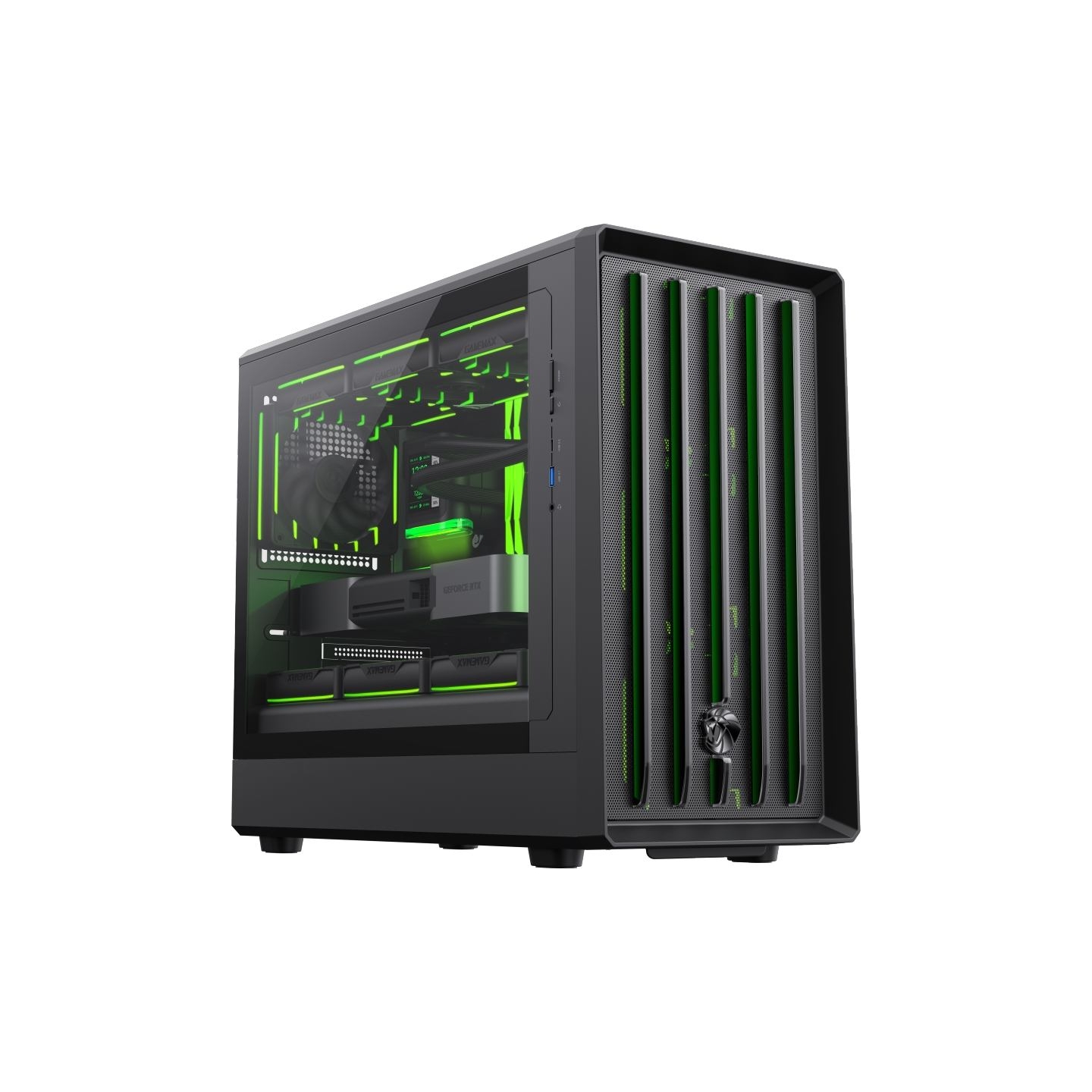 Gamemax Case | CLAW 360 BK | M-ATX