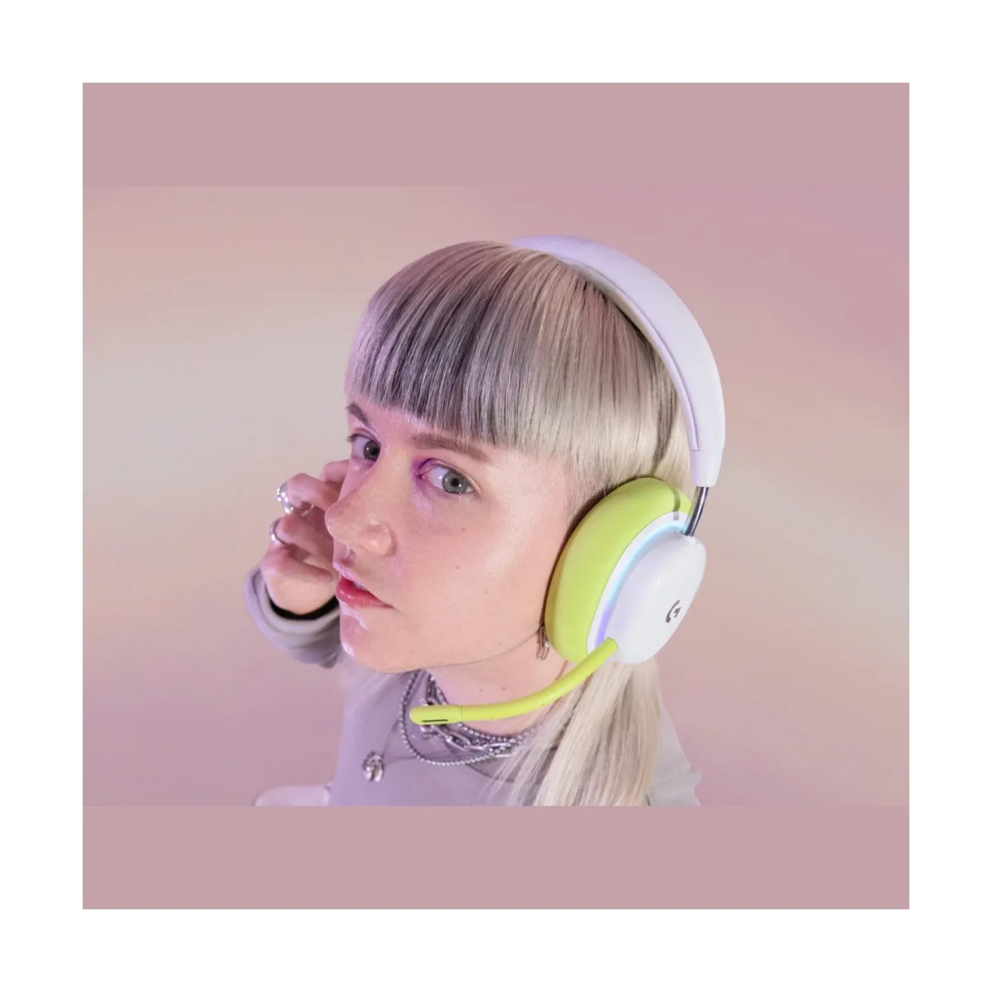 Logitech Wireless Gaming Headset G733 White