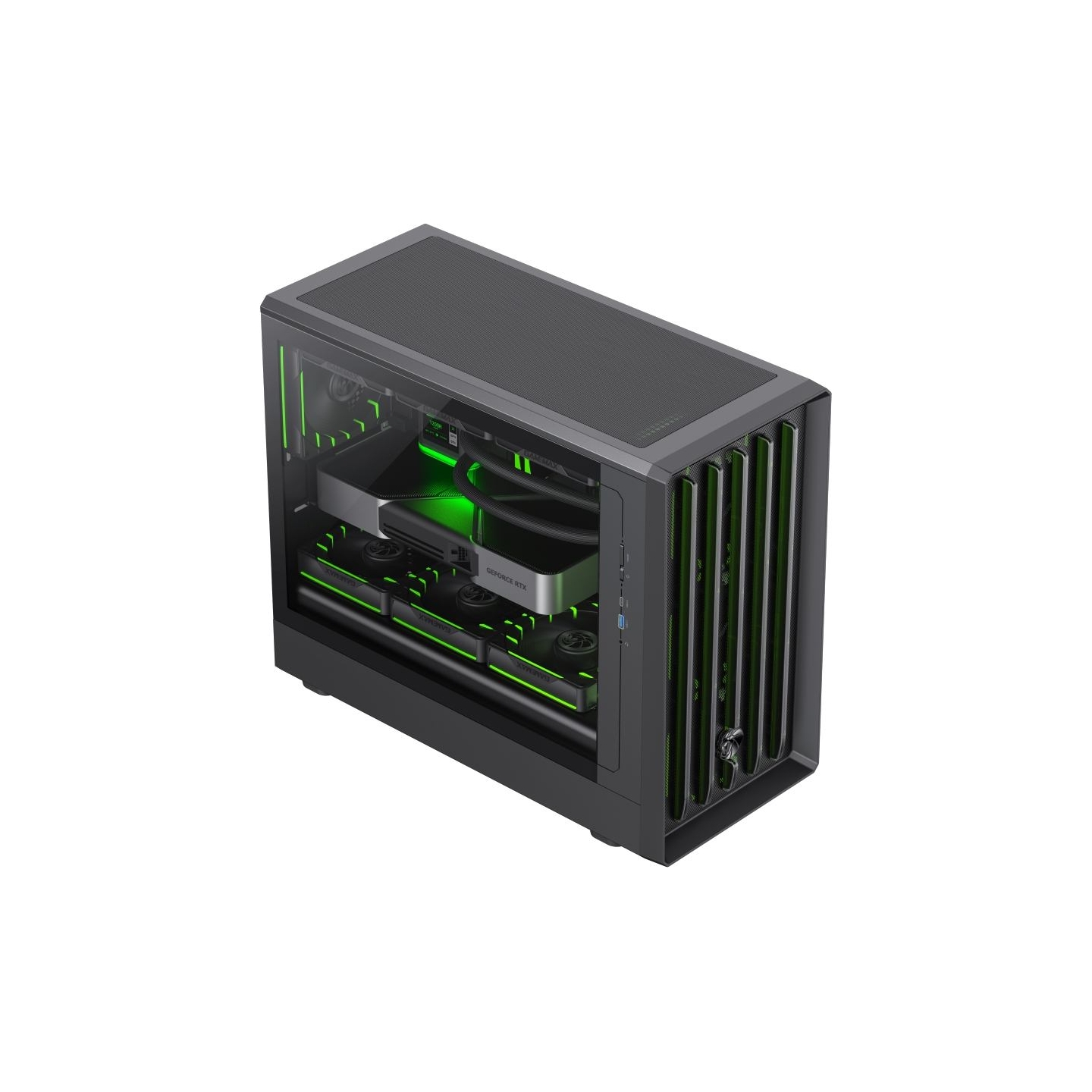Gamemax Case | CLAW 360 BK | M-ATX