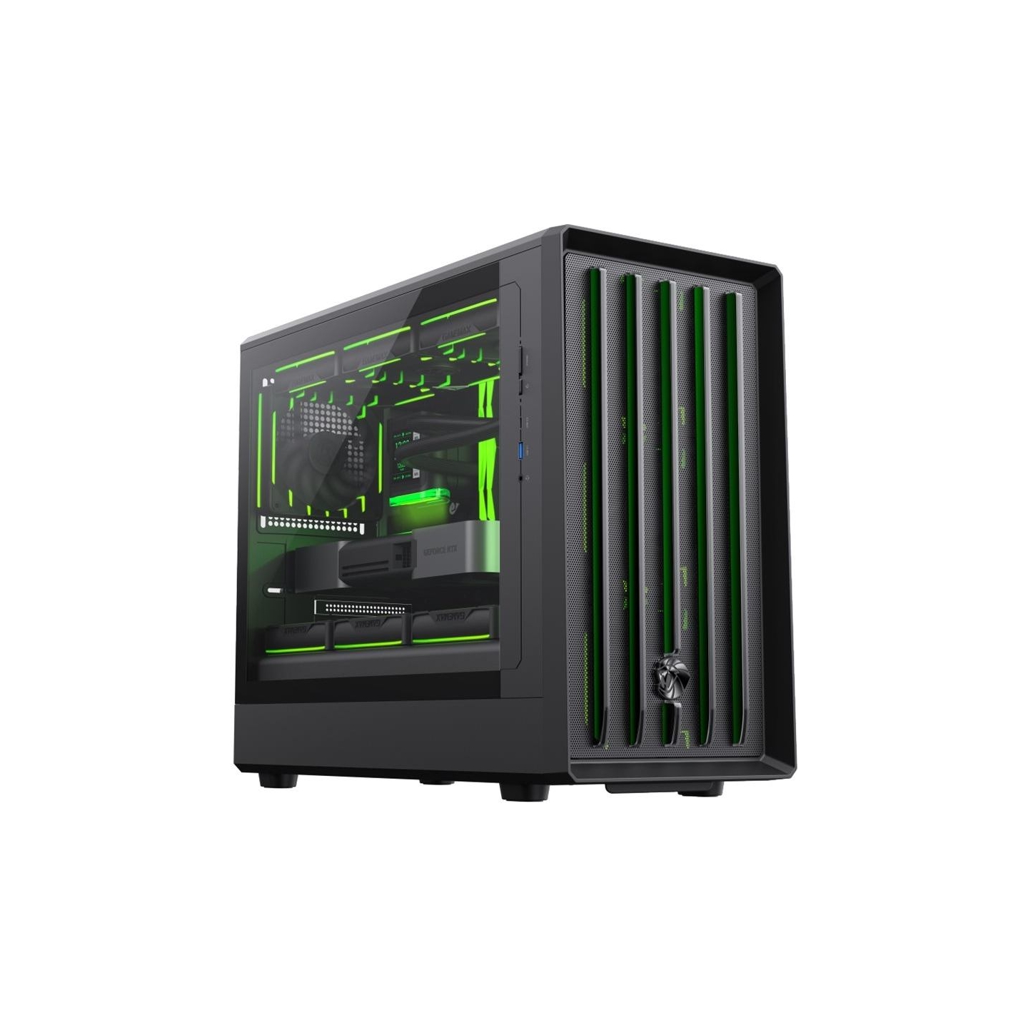 Gamemax Case | CLAW 360 BK | M-ATX