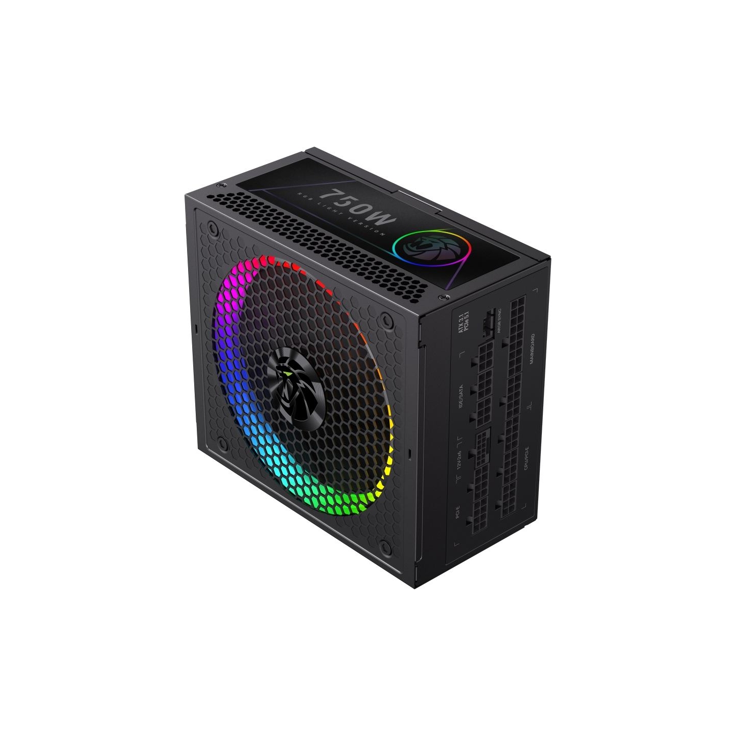 Gamemax PSU | RGB PRO 750G | 750 W | Gold | Full Modular