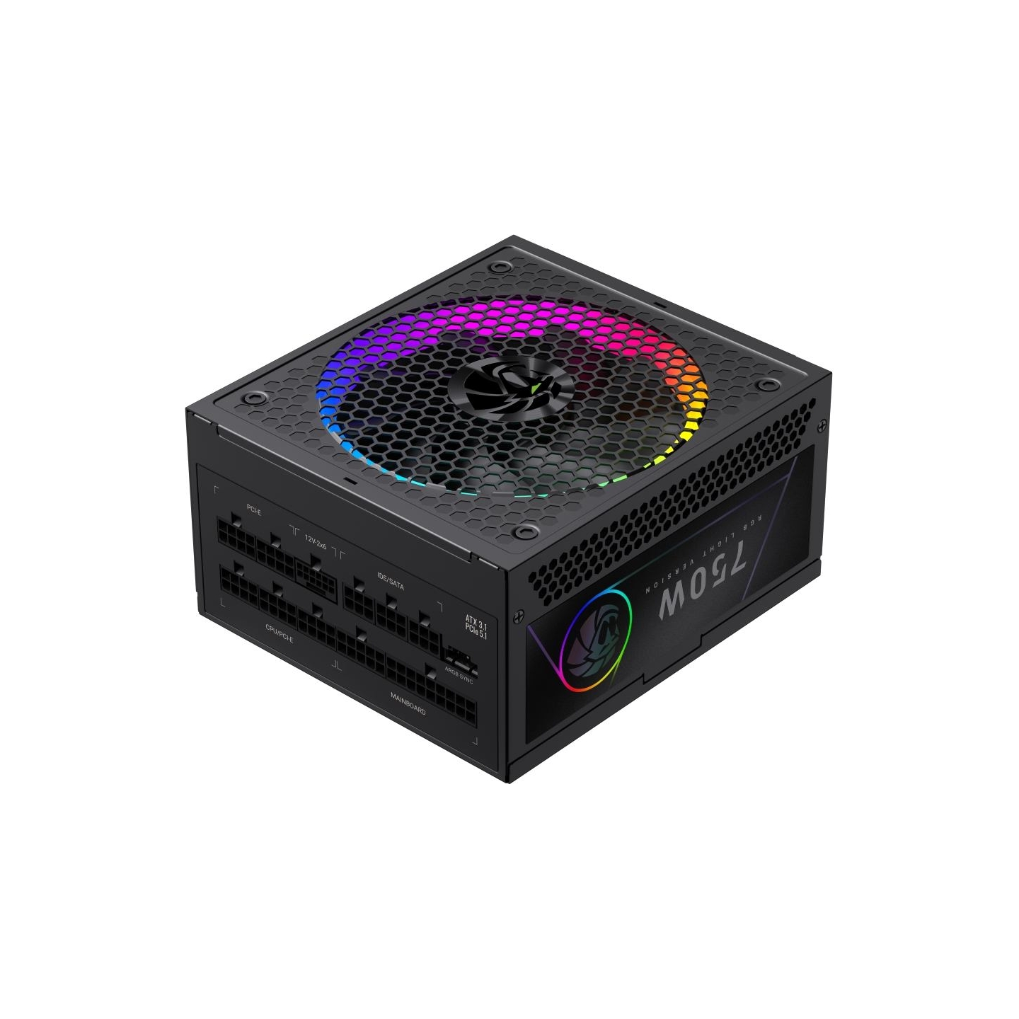 Gamemax PSU | RGB PRO 750G | 750 W | Gold | Full Modular