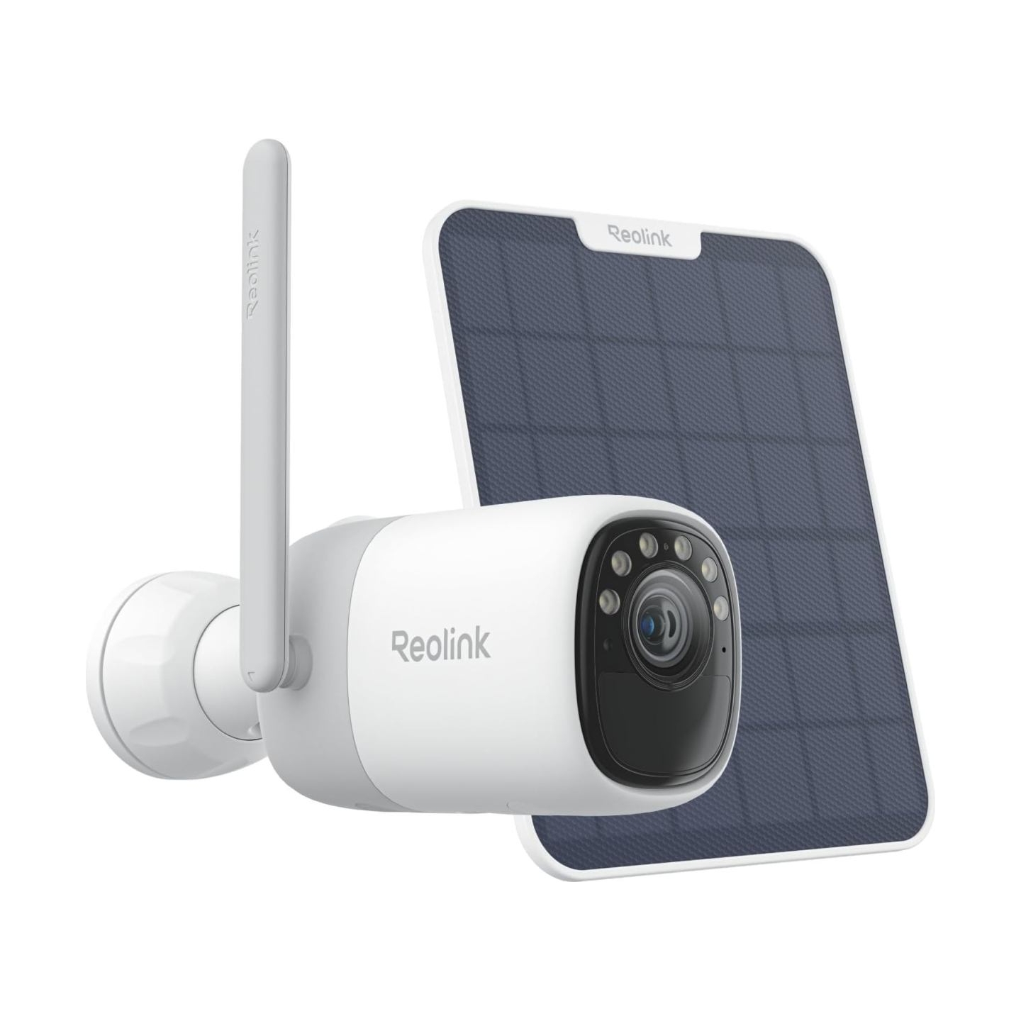 Reolink Wireless Pan & Tilt Long Lasting Solar/Battery Camera with Spotlights | Altas Series B630 with Solar Panel | Bullet | 4 