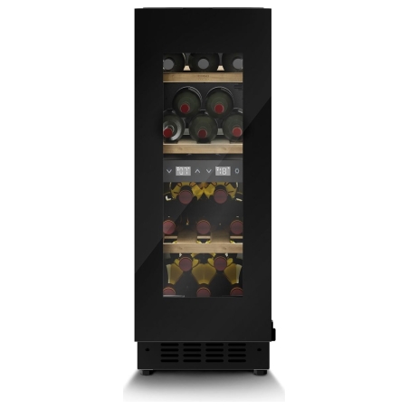 Caso Wine cooler | WineDeluxe WDU 18 | Energy efficiency class F | Built-in | Bottles capacity 18 | Black