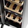 Caso Wine cooler | WineDeluxe WDU 18 | Energy efficiency class F | Built-in | Bottles capacity 18 | Black