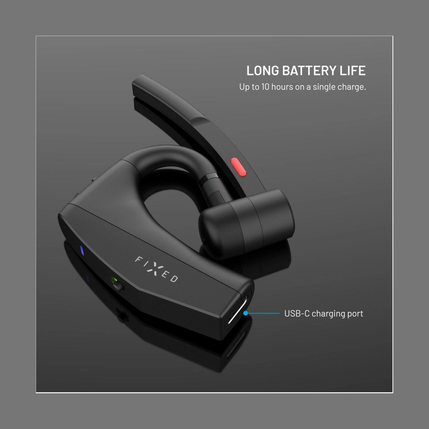 Fixed | Headset | Talk Pro | Bluetooth | Black