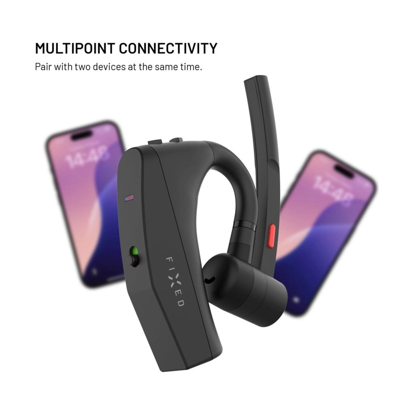 Fixed | Headset | Talk Pro | Bluetooth | Black