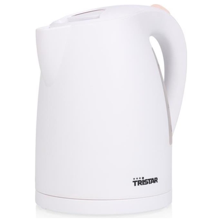 Tristar Kettle | WK-1345 | Electric | 2200 W | 1.7 L | Plastic | 360° rotational base | White