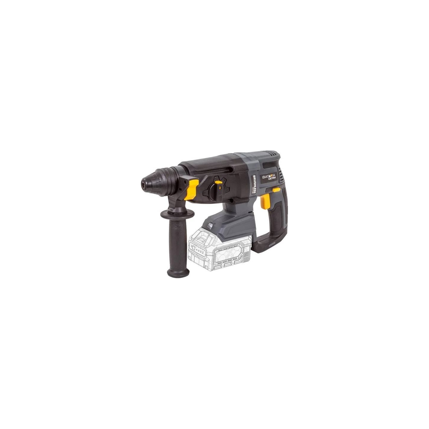Batavia B.v. 18V Cordless Brushless Rotary Hammer SDS+, Without Battery and Charger in BMC