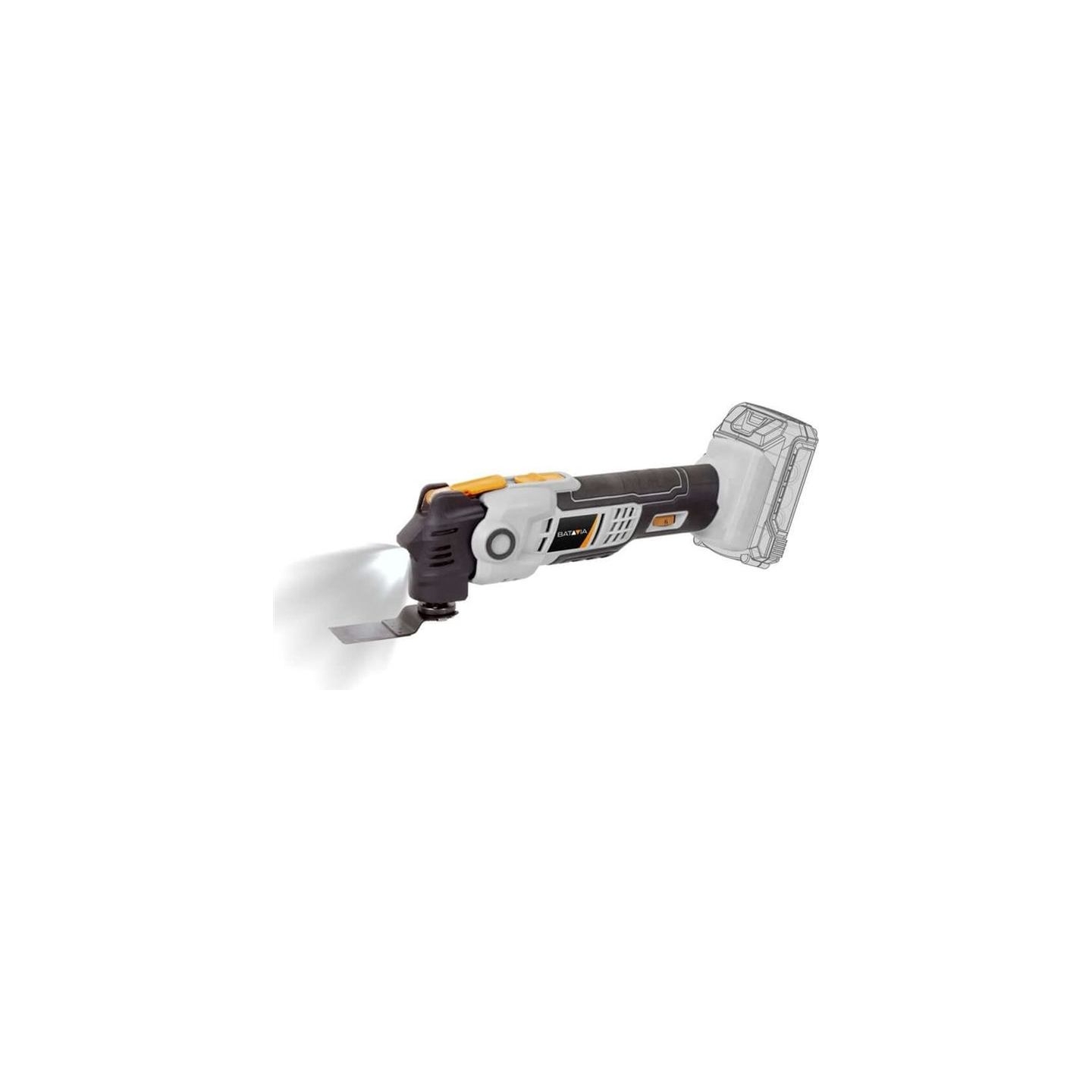 Batavia B.v. | 18V Cordless Anti-Vibration Multitool - Without Battery and Charger