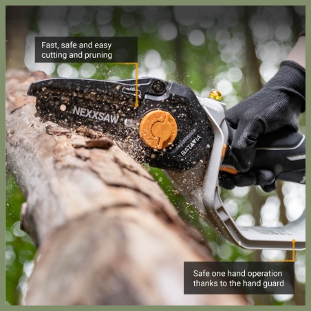 Batavia B.v. 18V Nexxsaw Cordless One-Hand Chainsaw 6'' V3 - Without Battery and Charger | Chainsaw