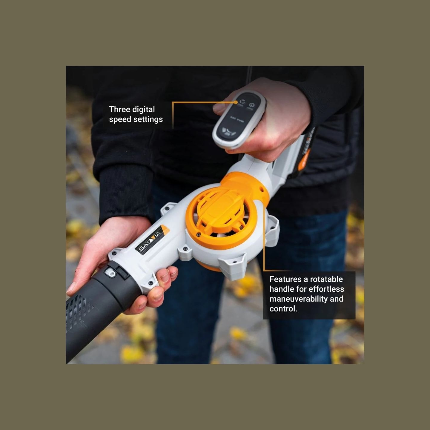 Batavia B.v. | 18V Leaf Blower - Without Battery and Charger
