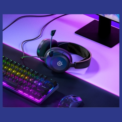 Steelseries Arctis Nova 1 Headset, Black / 61606